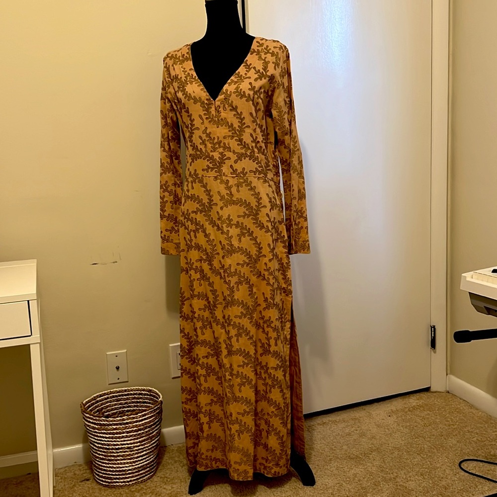 Roberta Freymann cotton long sleeve dress
